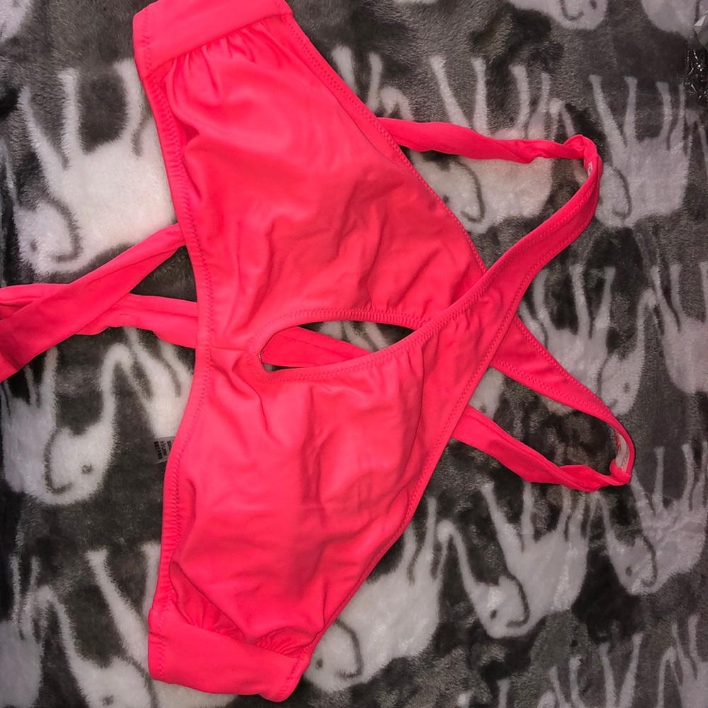 Hot pink PINK bathing suit top
